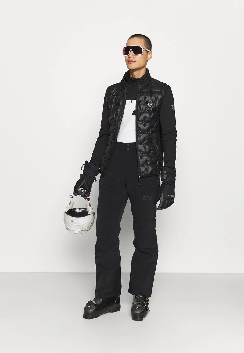 EA7 Emporio Armani Pantalon De Ski Black Homme 2 EA7 Emporio Armani Pantalon De Ski Black Homme – Image 2