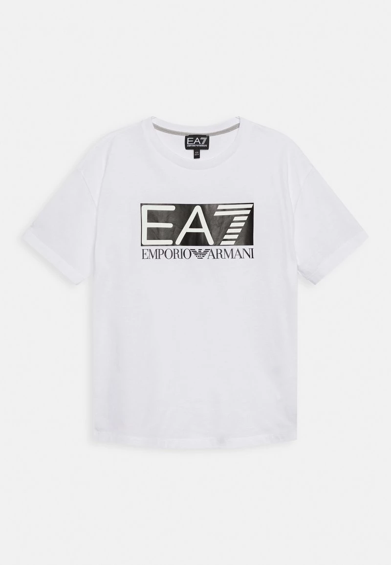 EA7 Emporio Armani T Shirt Imprimé White Enfant 1 EA7 Emporio Armani T Shirt Imprimé White Enfant