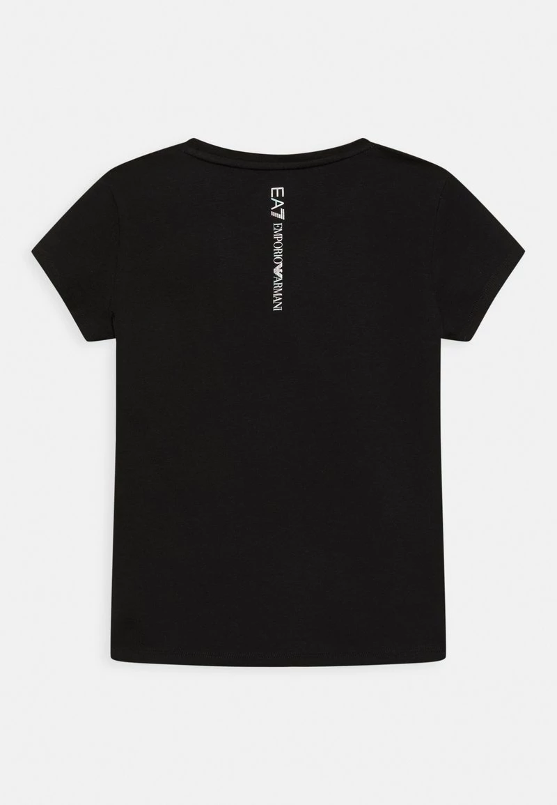 EA7 Emporio Armani Enfant T Shirt Imprimé Black 2 EA7 Emporio Armani Enfant T Shirt Imprimé Black – Image 2