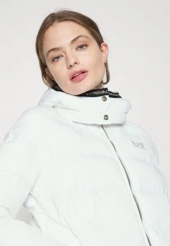 EA7 Emporio Armani Femme Veste D'hiver White -EA7 Emporio Armani Soldes Magasin 74ff0b76961140ef88a8a5b2d14f9bf8