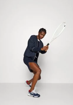 EA7 Emporio Armani TENNIS CLUB DRESS Robe De Sport Blu Navy Femme -EA7 Emporio Armani Soldes Magasin 756b5431188b4d0699d257b2e32b746e