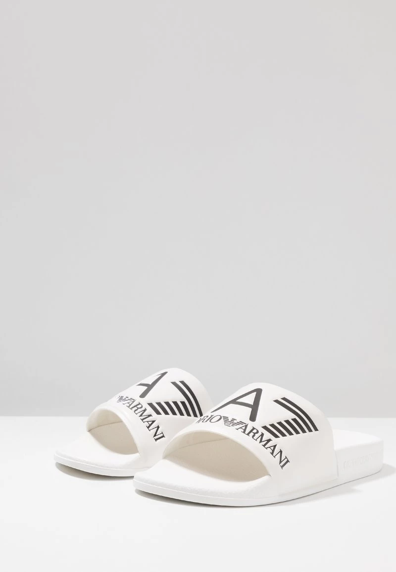 EA7 Emporio Armani Mules White Unisex 3 EA7 Emporio Armani Mules White Unisex – Image 3