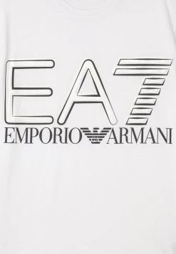 EA7 Emporio Armani T Shirt Imprimé White Homme -EA7 Emporio Armani Soldes Magasin 7723e2f8fd644b6ab2d3e2c58e754960