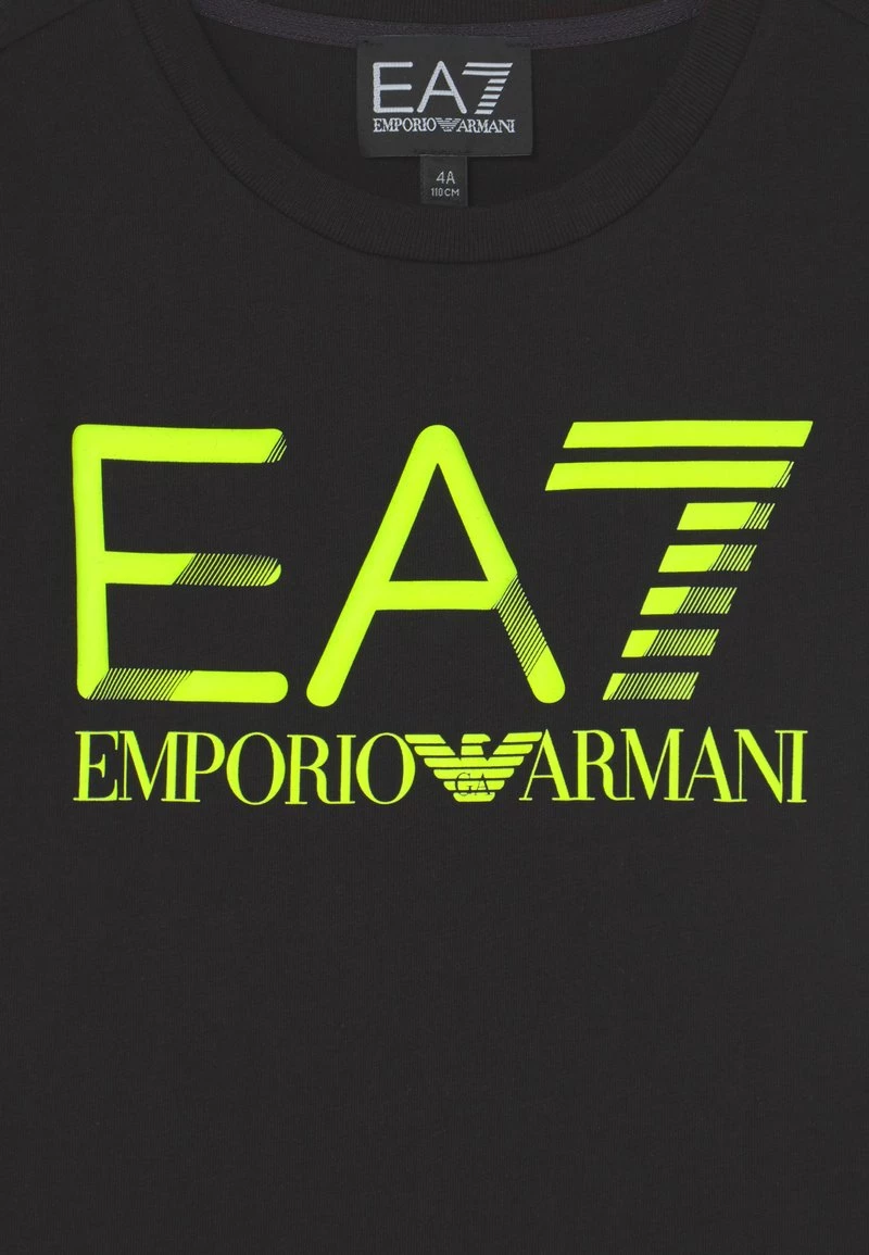 EA7 Emporio Armani Enfant T Shirt Imprimé Black 3 EA7 Emporio Armani Enfant T Shirt Imprimé Black – Image 3