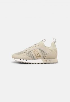 EA7 Emporio Armani Homme Baskets Basses Beige/gold Coloured