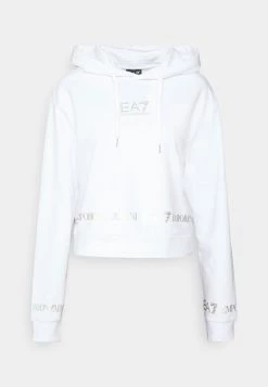 EA7 Emporio Armani Femme Sweatshirt White/gold Coloured