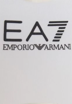 EA7 Emporio Armani Femme SEAWORLD MAXI LOGO BAND Bikini Bianco -EA7 Emporio Armani Soldes Magasin 7e856bd35da94707960d55f53b1167cb