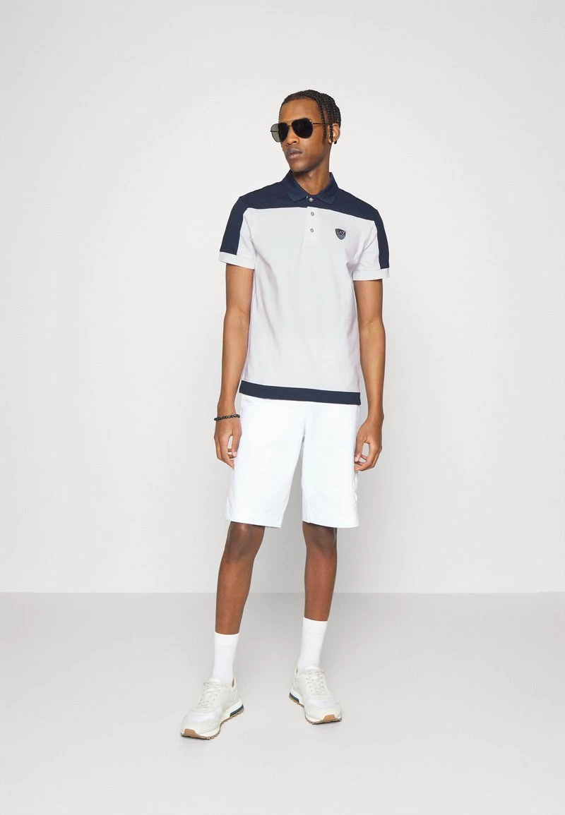 EA7 Emporio Armani Polo White Homme 2 EA7 Emporio Armani Polo White Homme – Image 2