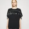 EA7 Emporio Armani Femme T Shirt Imprimé Black