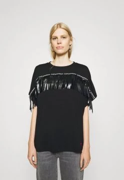 EA7 Emporio Armani Femme T Shirt Imprimé Black