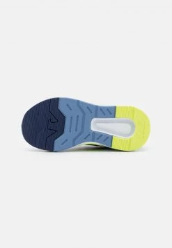 EA7 Emporio Armani Baskets Basses Blue/neon Green Enfant -EA7 Emporio Armani Soldes Magasin 82ff31ff201e403289497bb52074b620