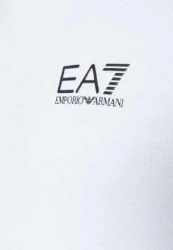 EA7 Emporio Armani Sweat à Capuche White Homme -EA7 Emporio Armani Soldes Magasin 8335cea2b57b4da2aeee28ad999d85fc
