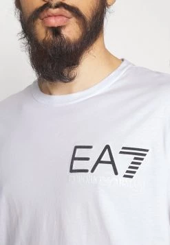 EA7 Emporio Armani T Shirt Imprimé White Homme -EA7 Emporio Armani Soldes Magasin 834a181d419f44e891997d6aa3c6068d