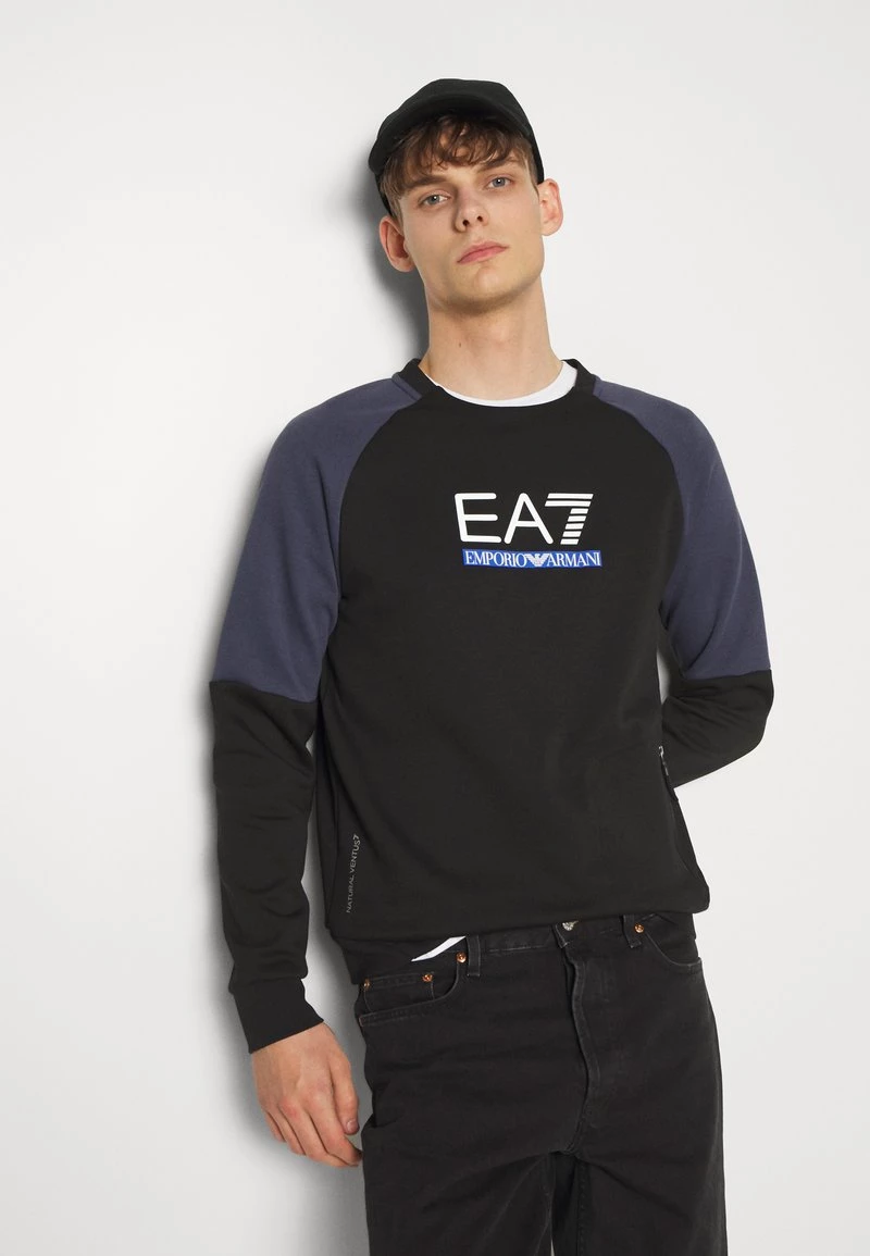 EA7 Emporio Armani Homme T Shirt à Manches Longues Black 4 EA7 Emporio Armani Homme T Shirt à Manches Longues Black – Image 4