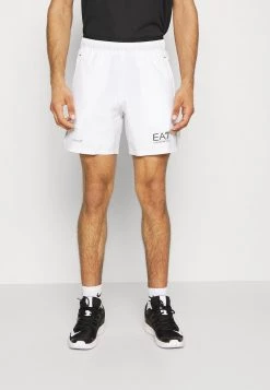 EA7 Emporio Armani TENNIS PRO Short De Sport Bianco Homme