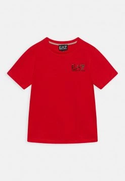 EA7 Emporio Armani TRAIN CORE BOY TEE T Shirt Imprimé Red Enfant
