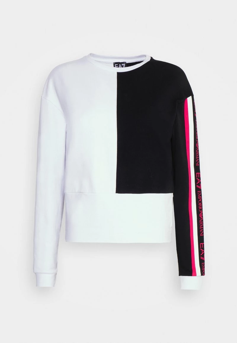 EA7 Emporio Armani Femme Sweatshirt White 4 EA7 Emporio Armani Femme Sweatshirt White – Image 4