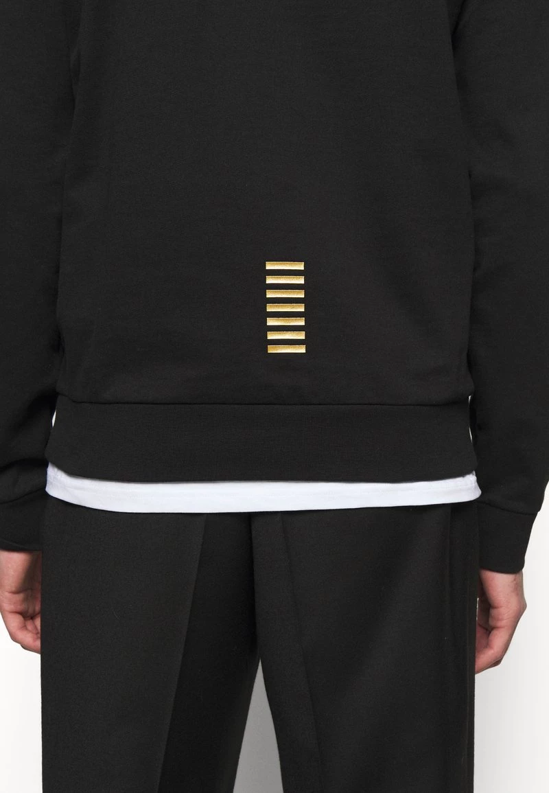 EA7 Emporio Armani Homme Sweat à Capuche Black/gold 7 EA7 Emporio Armani Homme Sweat à Capuche Black/gold – Image 7