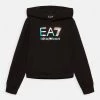 EA7 Emporio Armani Enfant TRAIN IRIDESCENT GIRL CROP Sweatshirt Black