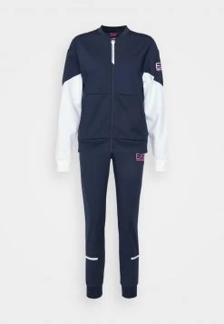 EA7 Emporio Armani TENNIS PRO TRACKSUIT Veste De Survêtement Blu Navy Femme