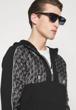 EA7 Emporio Armani Sweatshirt Black Homme -EA7 Emporio Armani Soldes Magasin 895f71eb5cec4b5ca4cc12044aa8bd66