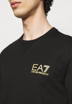 EA7 Emporio Armani Sweatshirt Black/gold Homme -EA7 Emporio Armani Soldes Magasin 8a0e536c95114a70a7f96bf1d9a6f92d