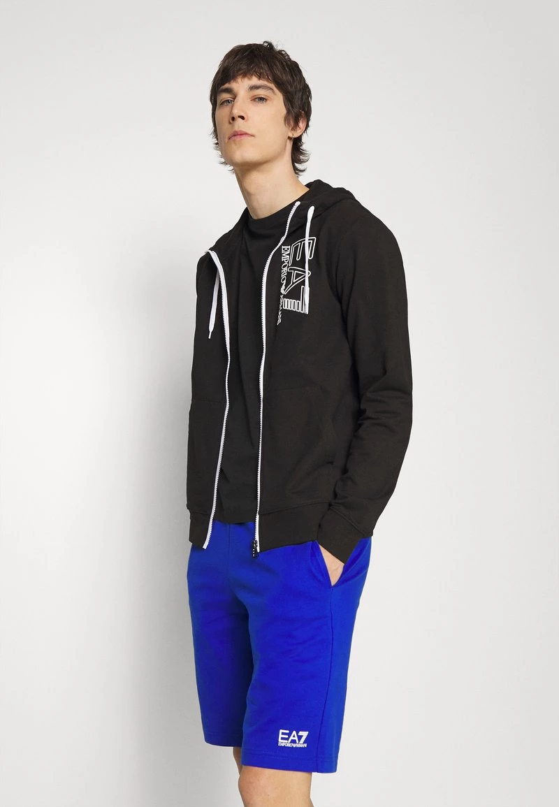 EA7 Emporio Armani Homme BERMUDA Pantalon De Survêtement Royal Blue 4 EA7 Emporio Armani Homme BERMUDA Pantalon De Survêtement Royal Blue – Image 4