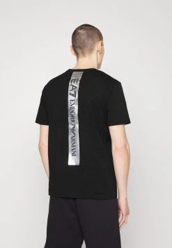 EA7 Emporio Armani Homme T Shirt Imprimé Black -EA7 Emporio Armani Soldes Magasin 8ae13b01909946308e80b27fd733b1a1
