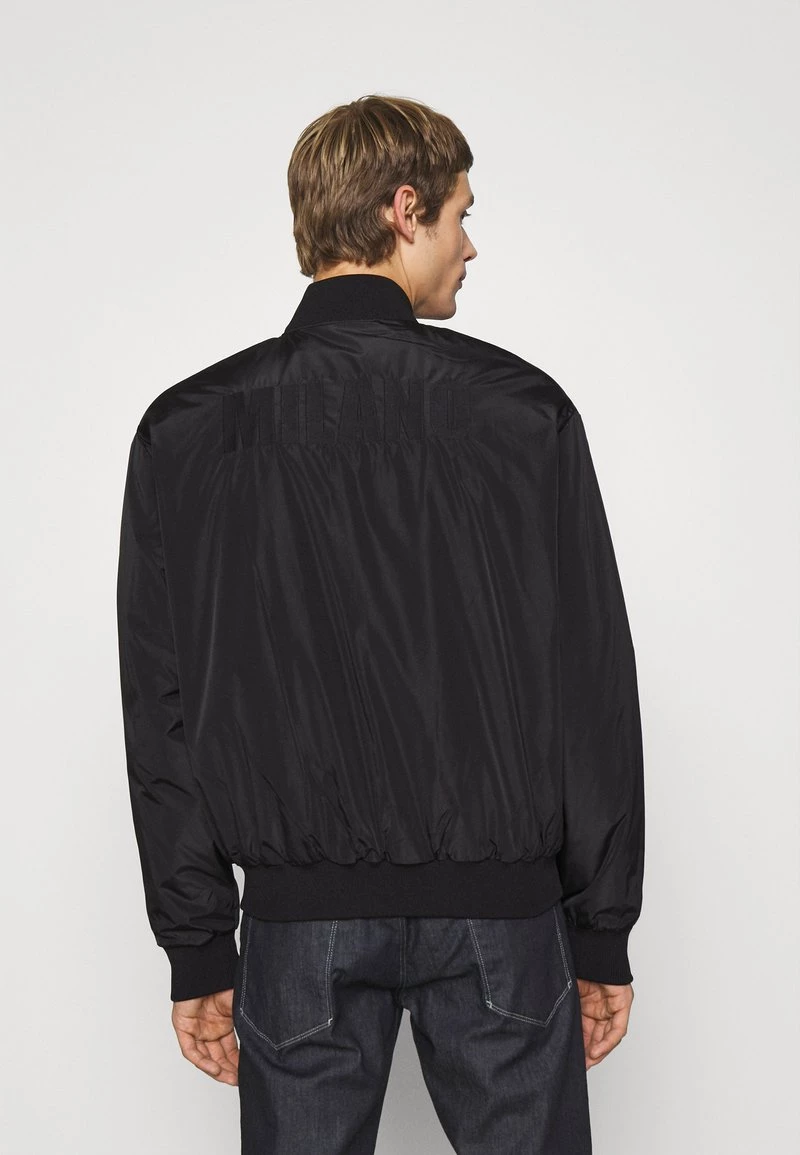 EA7 Emporio Armani Blouson Bomber Black/white Homme 3 EA7 Emporio Armani Blouson Bomber Black/white Homme – Image 3