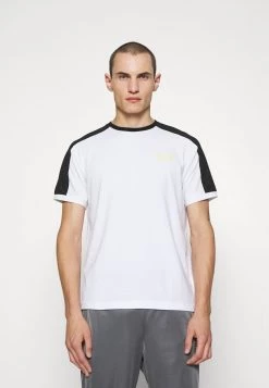EA7 Emporio Armani T Shirt Imprimé White Homme