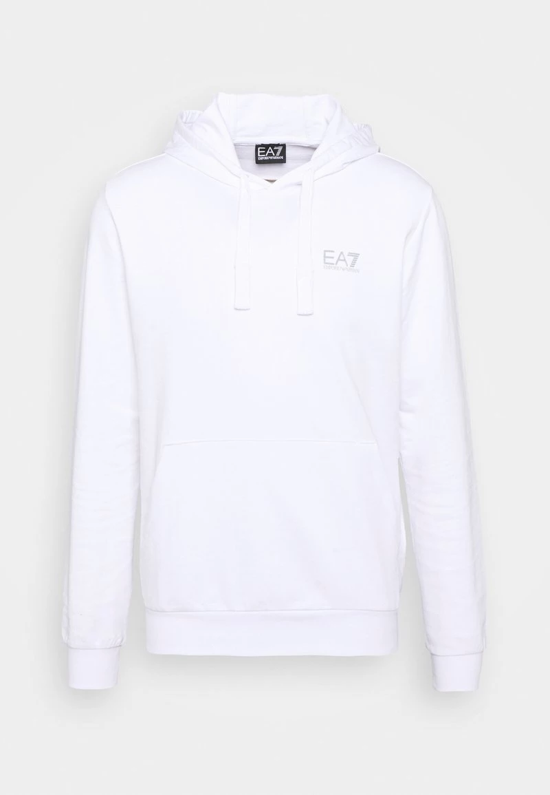 EA7 Emporio Armani Sweat à Capuche White Homme 6 EA7 Emporio Armani Sweat à Capuche White Homme – Image 6