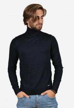 EA7 Emporio Armani Homme MARKUP T Shirt à Manches Longues Blue