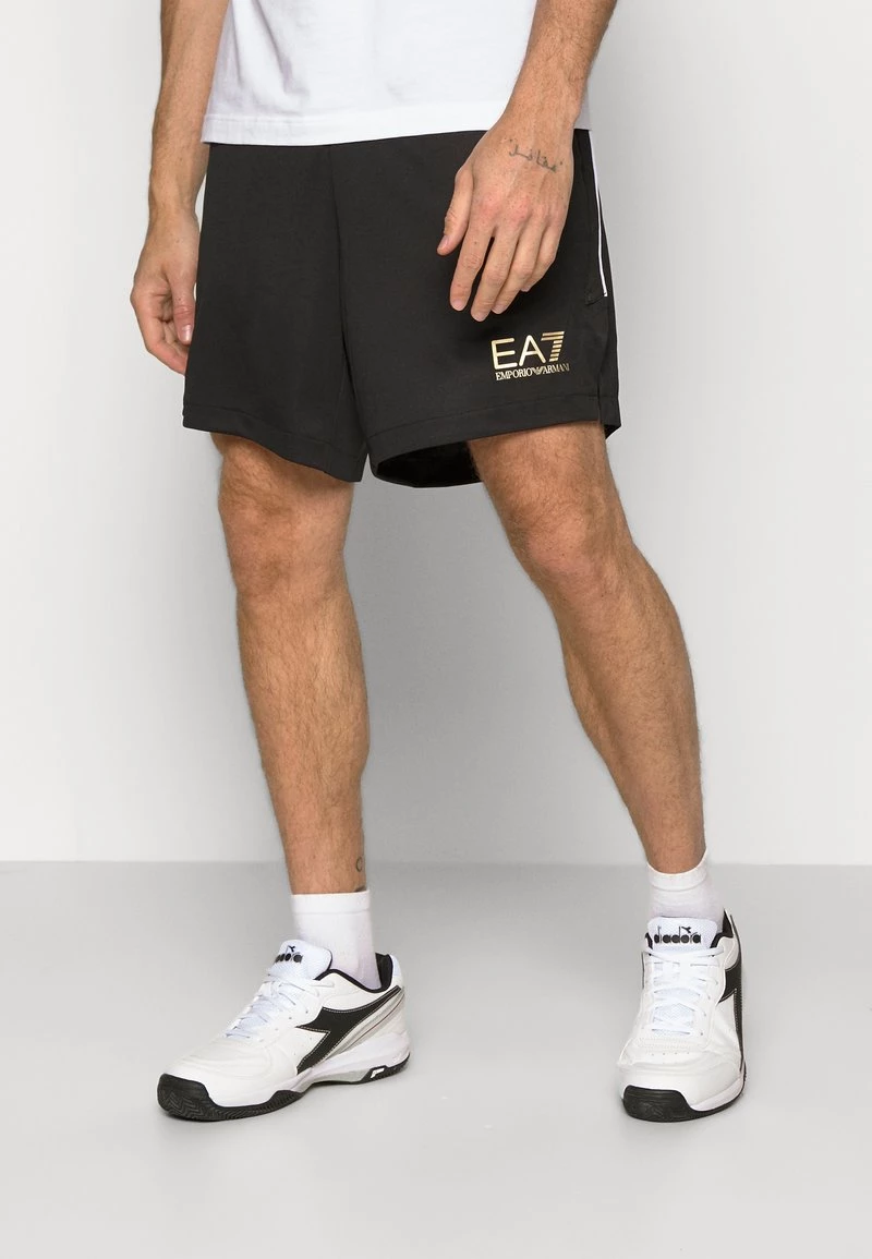 EA7 Emporio Armani Homme TENNIS PRO GRAPHIC Short De Sport Nero 1 EA7 Emporio Armani Homme TENNIS PRO GRAPHIC Short De Sport Nero