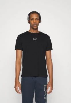 EA7 Emporio Armani T Shirt Imprimé Black Homme