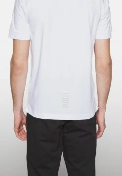 EA7 Emporio Armani Homme Polo White -EA7 Emporio Armani Soldes Magasin 9257d61414154a948d32639eafd5ae4c