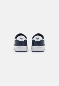 EA7 Emporio Armani UNISEX Baskets Basses Dark Blue -EA7 Emporio Armani Soldes Magasin 94489d55e10346a3b2e79346411e48bb