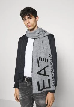 EA7 Emporio Armani UNISEX Écharpe Melange Grey