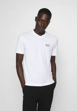 EA7 Emporio Armani Homme V NECK T Shirt Imprimé White