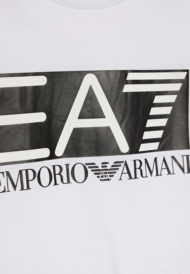 EA7 Emporio Armani T Shirt Imprimé White Enfant 3 EA7 Emporio Armani T Shirt Imprimé White Enfant – Image 3