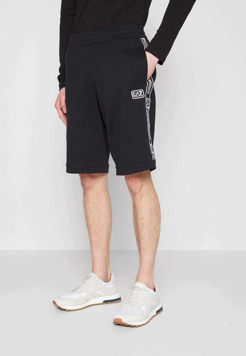 EA7 Emporio Armani BERMUDA Short Black Homme 1 EA7 Emporio Armani BERMUDA Short Black Homme