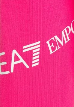 EA7 Emporio Armani Sweat à Capuche Zippé Pink Femme -EA7 Emporio Armani Soldes Magasin 985c2841037d40958e756ac95617dbf6