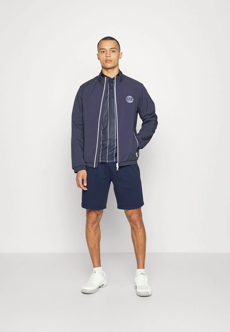 EA7 Emporio Armani TENNIS CLUB JACKET Veste De Survêtement Blu Navy Homme 2 EA7 Emporio Armani TENNIS CLUB JACKET Veste De Survêtement Blu Navy Homme – Image 2