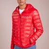 EA7 Emporio Armani Doudoune Racing Red Homme