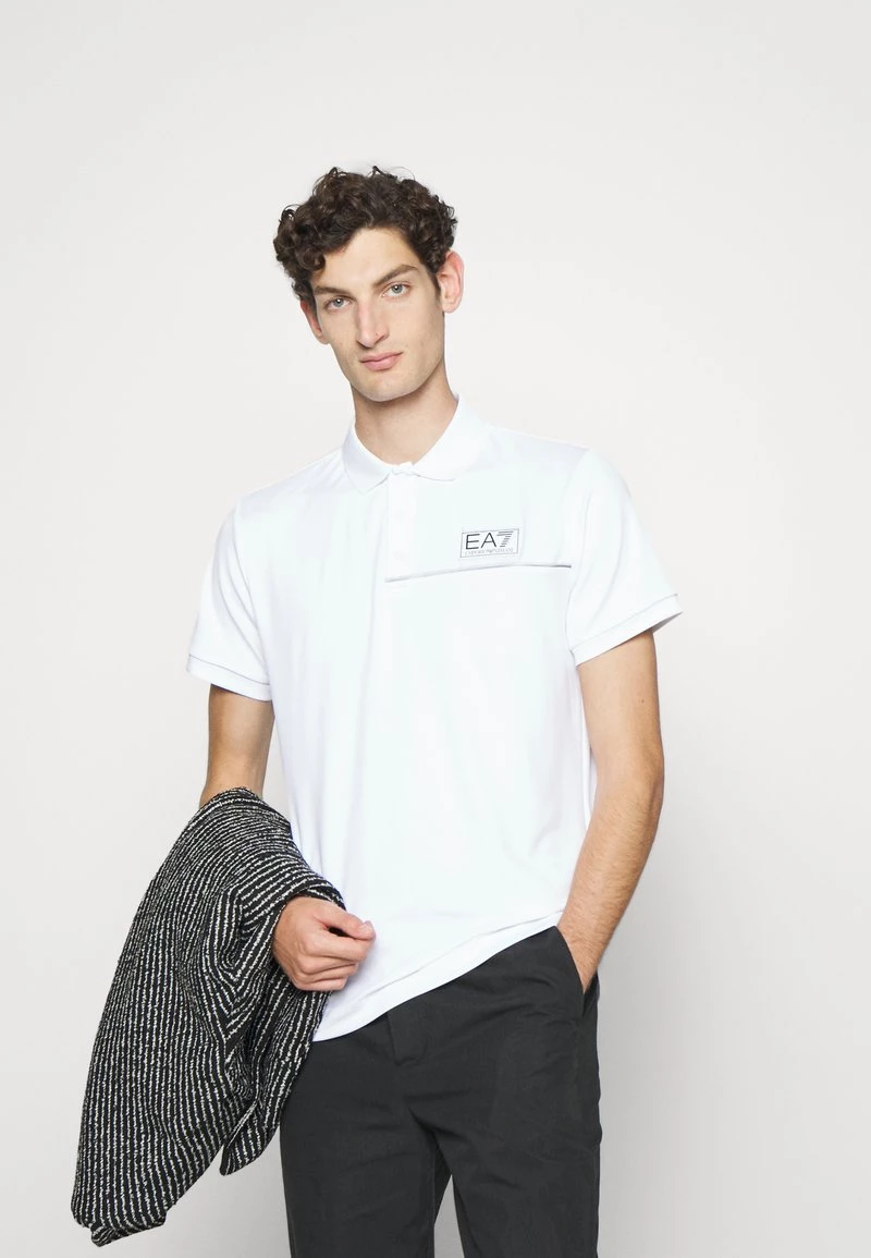 EA7 Emporio Armani Homme Polo White 4 EA7 Emporio Armani Homme Polo White – Image 4