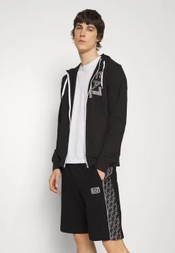 EA7 Emporio Armani Homme BERMUDA Short Black -EA7 Emporio Armani Soldes Magasin 9de2a36bb1c44a41b1c4d1e98fdf9a9c