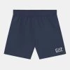 EA7 Emporio Armani SEA WORLD EAGLE BOY Short De Bain Dark Blue Enfant