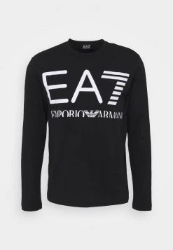 EA7 Emporio Armani T Shirt à Manches Longues Black Homme -EA7 Emporio Armani Soldes Magasin a086e9afe58348f8b73c866109ed0b3f