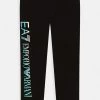 EA7 Emporio Armani Enfant TRAIN IRIDESCENT GIRL Legging Black