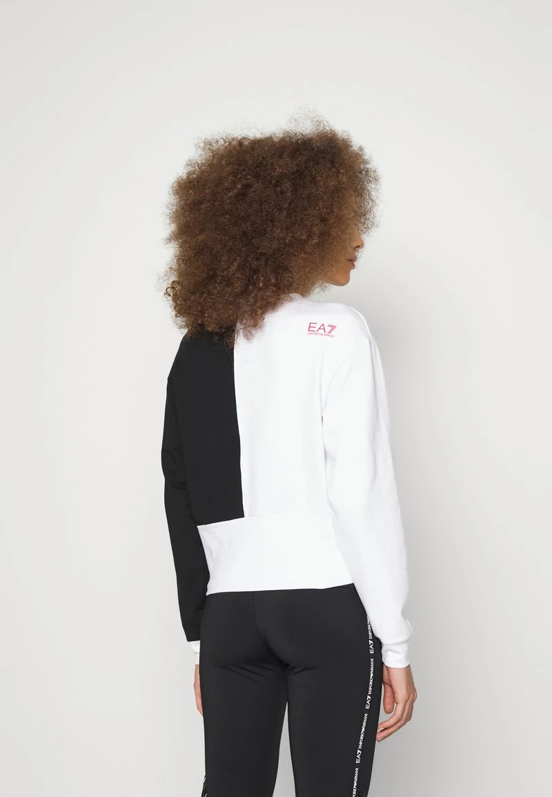 EA7 Emporio Armani Femme Sweatshirt White 3 EA7 Emporio Armani Femme Sweatshirt White – Image 3
