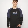 EA7 Emporio Armani Homme T Shirt à Manches Longues Black